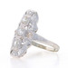 White Gold Diamond Art Deco Ring - 14k Mine .55ctw Vintage Three-Stone White Gold Diamond Art Deco Ring - 14k Mine .55ctw Vintage Three-Stone