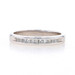 White Gold Diamond Wedding Band - 14k Princess .26ctw Channel Set Ring White Gold Diamond Wedding Band - 14k Princess .26ctw Channel Set Ring