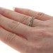 Yellow Gold Diamond Crossover Band - 14k Round Brilliant .30ctw Ring Yellow Gold Diamond Crossover Band - 14k Round Brilliant .30ctw Ring