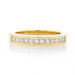 Yellow Gold Diamond Wedding Band - 18k Princess .50ctw Channel Set Ring Yellow Gold Diamond Wedding Band - 18k Princess .50ctw Channel Set Ring
