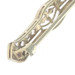 White Gold Art Deco Lingerie Bar Pin - 14k Vintage Filigree Milgrain White Gold Art Deco Lingerie Bar Pin - 14k Vintage Filigree Milgrain