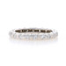 White Gold Diamond Vintage Eternity Wedding Band 12k Single Ct .40ctw Ring 4 1/2 White Gold Diamond Vintage Eternity Wedding Band 12k Single Ct .40ctw Ring 4 1/2