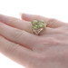 Yellow Gold Peridot Cluster Cocktail Ring - 10k Marquise 4.00ctw Latticework Yellow Gold Peridot Cluster Cocktail Ring - 10k Marquise 4.00ctw Latticework