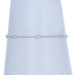White Gold Diamond by the Yard Station Bracelet - 14k Round .27ctw Adjustable White Gold Diamond by the Yard Station Bracelet - 14k Round .27ctw Adjustable