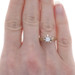 Yellow Gold Diamond Vintage Solitaire Ring - 14k Round Brilliant .28ct Floral Yellow Gold Diamond Vintage Solitaire Ring - 14k Round Brilliant .28ct Floral
