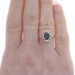 Yellow Gold Sapphire & Diamond Ring - 14k Oval 1.70ctw Yellow Gold Sapphire & Diamond Ring - 14k Oval 1.70ctw
