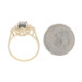 Yellow Gold Sapphire & Diamond Ring - 14k Oval 1.70ctw Yellow Gold Sapphire & Diamond Ring - 14k Oval 1.70ctw