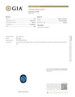White Gold Sapphire & Diamond Halo Bypass Ring - 18k Oval 4.18ctw GIA White Gold Sapphire & Diamond Halo Bypass Ring - 18k Oval 4.18ctw GIA