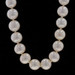 White Gold Cultured Freshwater Pearl Knotted Strand Necklace 16 1/2" - 14k White Gold Cultured Freshwater Pearl Knotted Strand Necklace 16 1/2" - 14k