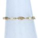 Gold Filled Simulated Pearl Rope Twist Link Bracelet 7" Gold Filled Simulated Pearl Rope Twist Link Bracelet 7"