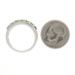 Sterling Silver Chrome Diopside Band Ring - 925 Round .70ctw Sterling Silver Chrome Diopside Band Ring - 925 Round .70ctw