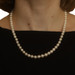Yellow Gold Akoya Pearl Graduated Knotted Strand Necklace 18 1/2" - 14k Yellow Gold Akoya Pearl Graduated Knotted Strand Necklace 18 1/2" - 14k