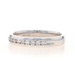 White Gold Diamond Wedding Band - 14k Round Brilliant .30ctw Channel Set Ring White Gold Diamond Wedding Band - 14k Round Brilliant .30ctw Channel Set Ring
