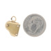 Yellow Gold Grand Piano Charm - 14k Musical Instrument Pianist's Gift Moves Yellow Gold Grand Piano Charm - 14k Musical Instrument Pianist's Gift Moves