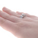 White Gold Diamond Bow Ring - 14k Marquise 1.00ctw Engagement White Gold Diamond Bow Ring - 14k Marquise 1.00ctw Engagement