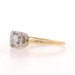 Yellow Gold Diamond Vintage Solitaire Engagement Ring - 14k Round .35ct Floral Yellow Gold Diamond Vintage Solitaire Engagement Ring - 14k Round .35ct Floral