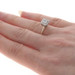 Yellow Gold Diamond Vintage Solitaire Engagement Ring - 14k Round .35ct Floral Yellow Gold Diamond Vintage Solitaire Engagement Ring - 14k Round .35ct Floral