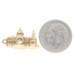 Yellow Gold Saint Paul's Cathedral Stanhope Charm - 9k Faith London, England Yellow Gold Saint Paul's Cathedral Stanhope Charm - 9k Faith London, England