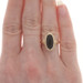 Church & Co. Onyx Cocktail Solitaire Ring - Yellow Gold 14k Nautical Rope Church & Co. Onyx Cocktail Solitaire Ring - Yellow Gold 14k Nautical Rope