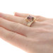 Yellow Gold Rubellite Tourmaline Bypass Solitaire Ring - 14k Emerald Cut 2.34ct Yellow Gold Rubellite Tourmaline Bypass Solitaire Ring - 14k Emerald Cut 2.34ct