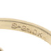 Yellow Gold Eastern Star Ring - 10k Lab-Created Gemstones & Enamel OES Masonic Yellow Gold Eastern Star Ring - 10k Lab-Created Gemstones & Enamel OES Masonic
