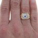 Yellow Gold Blue Lodge Men's Master Mason Ring - 10k Blue Enamel Masonic Yellow Gold Blue Lodge Men's Master Mason Ring - 10k Blue Enamel Masonic