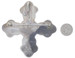 Dian Malouf Pearl Bottoni Cross Brooch/Pendant Enhancer 925 14k Faith Pin Budded Dian Malouf Pearl Bottoni Cross Brooch/Pendant Enhancer 925 14k Faith Pin Budded