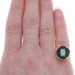 Yellow Gold Opal Solitaire Ring - 14k Oval Cabochon .40ct Flower Blossom Yellow Gold Opal Solitaire Ring - 14k Oval Cabochon .40ct Flower Blossom