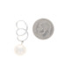 White Gold Cultured Freshwater Pearl & Diamond Pendant - 14k .26ctw Swirl White Gold Cultured Freshwater Pearl & Diamond Pendant - 14k .26ctw Swirl
