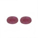 Set of 2 Loose Rubies - Oval .84ctw Red Matched Pair
