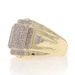 Joe Rodeo Pavé Diamond Men's Ring - Yellow Gold 14k Single Cut .70ctw Bling Joe Rodeo Pavé Diamond Men's Ring - Yellow Gold 14k Single Cut .70ctw Bling