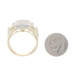 Joe Rodeo Pavé Diamond Men's Ring - Yellow Gold 14k Single Cut .70ctw Bling Joe Rodeo Pavé Diamond Men's Ring - Yellow Gold 14k Single Cut .70ctw Bling