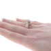 Yellow Gold Diamond Cluster Bypass Ring - 10k Round Brilliant .24ctw Yellow Gold Diamond Cluster Bypass Ring - 10k Round Brilliant .24ctw