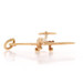 Yellow Gold Airplane Charm - 14k Air Travel New York & Bermuda Yellow Gold Airplane Charm - 14k Air Travel New York & Bermuda