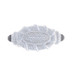Judith Ripka Onyx Cubic Zirconia Brooch - Sterling Silver 925 Enhancer Pin Judith Ripka Onyx Cubic Zirconia Brooch - Sterling Silver 925 Enhancer Pin