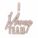 Rose Gold Diamond Money Team Men's Pendant - 10k Round 5.00ctw+ Prosperity Bling Rose Gold Diamond Money Team Men's Pendant - 10k Round 5.00ctw+ Prosperity Bling