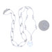 White Gold Cultured Pearl Diamond Drop Necklace 16" - 18k .54ctw Floral Scallop White Gold Cultured Pearl Diamond Drop Necklace 16" - 18k .54ctw Floral Scallop