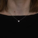 Tiffany & Co. Mini Circlet Diamond Necklace 15 3/4" - Platinum 950 Round .12ctw Tiffany & Co. Mini Circlet Diamond Necklace 15 3/4" - Platinum 950 Round .12ctw