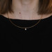 Yellow Gold Diamond Solitaire Pendant Necklace 18" - 14k Round Brilliant .26ct Yellow Gold Diamond Solitaire Pendant Necklace 18" - 14k Round Brilliant .26ct