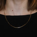 Yellow Gold Box Chain Necklace 20" - 14k Italy Yellow Gold Box Chain Necklace 20" - 14k Italy