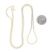 Yellow Gold Box Chain Necklace 20" - 14k Italy Yellow Gold Box Chain Necklace 20" - 14k Italy