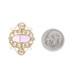 Yellow Gold Amethyst Pearl Edwardian Brooch/Pendant -14k Oval 2.50ct Antique Pin Yellow Gold Amethyst Pearl Edwardian Brooch/Pendant -14k Oval 2.50ct Antique Pin