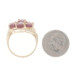 Yellow Gold Ruby Cluster Cocktail Ring - 10k Oval 4.24ctw Yellow Gold Ruby Cluster Cocktail Ring - 10k Oval 4.24ctw