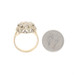 Yellow Gold Diamond Victorian Cluster Cocktail Ring 18k Mine Euro1.28ctw Convert Yellow Gold Diamond Victorian Cluster Cocktail Ring 18k Mine Euro1.28ctw Convert