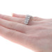 White Gold Diamond Cluster Cocktail Ring - 14k Round Brilliant 1.00ctw Tiered White Gold Diamond Cluster Cocktail Ring - 14k Round Brilliant 1.00ctw Tiered