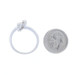 White Gold Diamond Bypass Ring - 14k Round Brilliant .30ctw Love Journey White Gold Diamond Bypass Ring - 14k Round Brilliant .30ctw Love Journey