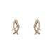 Le Vian Diamond Drop Earrings - Yellow Gold 14k Round .40ctw Intertwined Ribbons Le Vian Diamond Drop Earrings - Yellow Gold 14k Round .40ctw Intertwined Ribbons