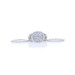 White Gold Diamond Cluster Halo Engagement Ring & Wedding Bands - 14k 4.50ctw White Gold Diamond Cluster Halo Engagement Ring & Wedding Bands - 14k 4.50ctw