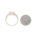 Yellow Gold Opal Diamond Halo Ring - 14k Pear Cabochon .78ctw Yellow Gold Opal Diamond Halo Ring - 14k Pear Cabochon .78ctw