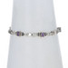 Lagos Caviar Amethyst Link Bracelet 7 1/2" Sterling 925 Yellow Gold 18k Baguette Lagos Caviar Amethyst Link Bracelet 7 1/2" Sterling 925 Yellow Gold 18k Baguette